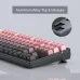 MAGEGEE Captain87 Magnetic Mechanical Gaming Keyboard - Scarlet Dusk